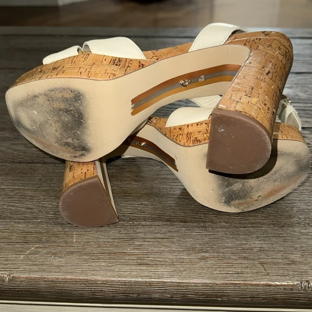 Sam Edelman Kayna Platform Sandal Modern Ivory